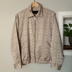 Coach Monogram Coach Bomber Jacket